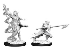 Magic Unpainted Miniatures - Joraga Warcaller & Joraga Treespeaker (Elves)